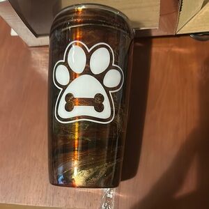 Paw Print Tumbler - Multicolor
